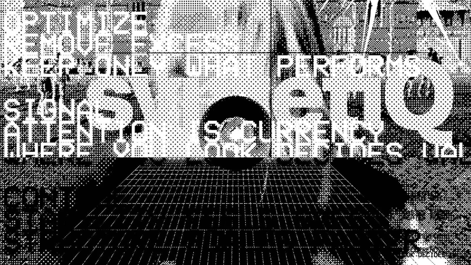 The substation behind the face, read as a syntetiQ broadcast