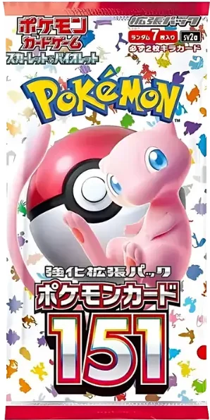 Pokémon 151 booster pack