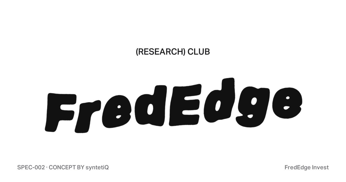 FREDEDGE INVEST, Landing page concept by syntetiQ
